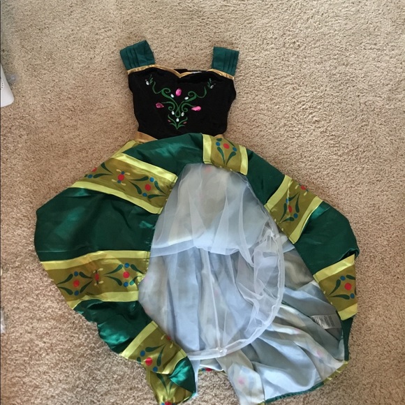 Disney Princess Anna Dress from Disneyland Paris - Picture 6 of 7